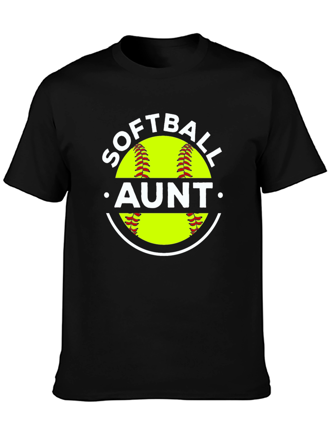 Softball Aunt Graphic Tee