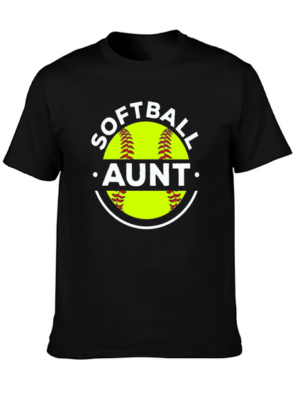 Softball Aunt Graphic Tee