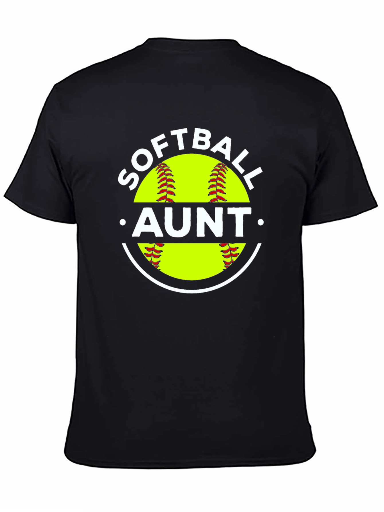 Softball Aunt Graphic Tee