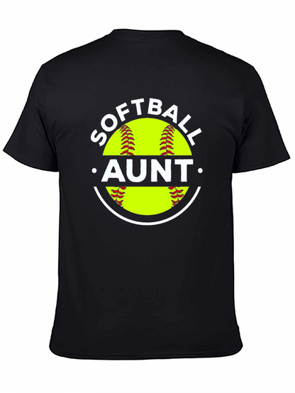 Softball Aunt Graphic Tee