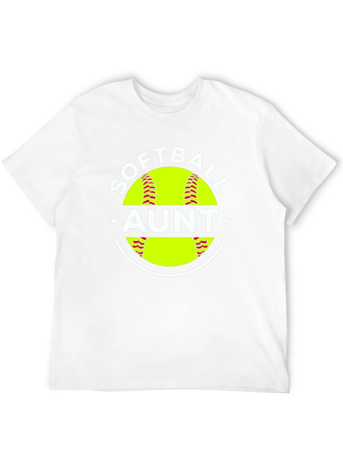 Softball Aunt Graphic Tee