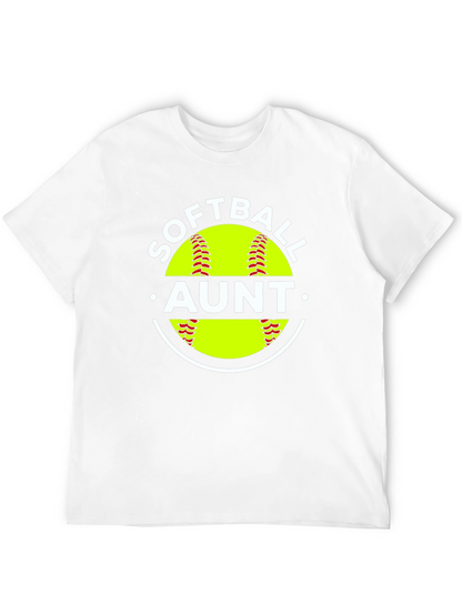 Softball Aunt Graphic Tee