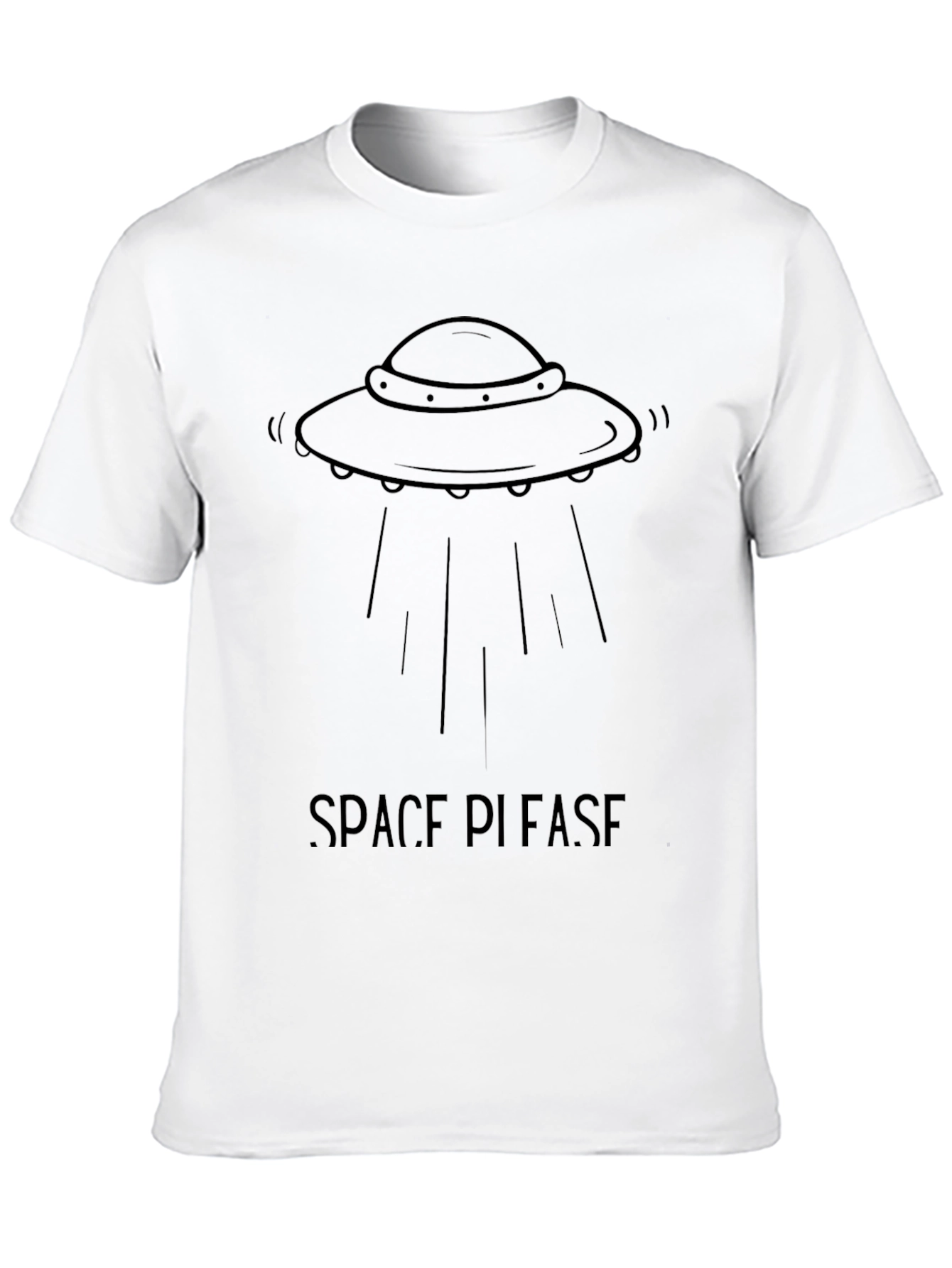 Space Please UFO Graphic T-Shirt