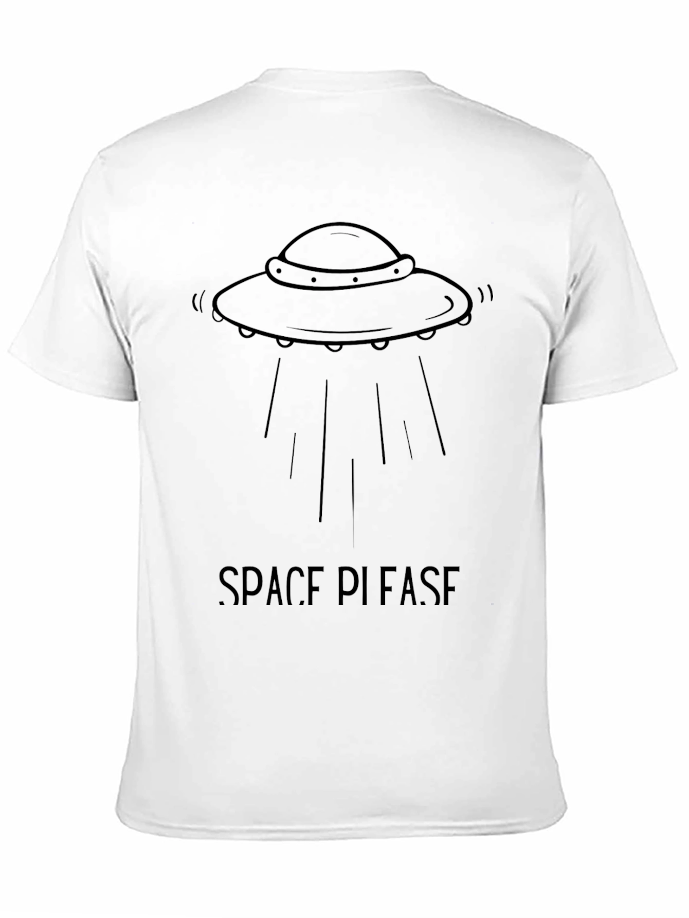 Space Please UFO Graphic T-Shirt
