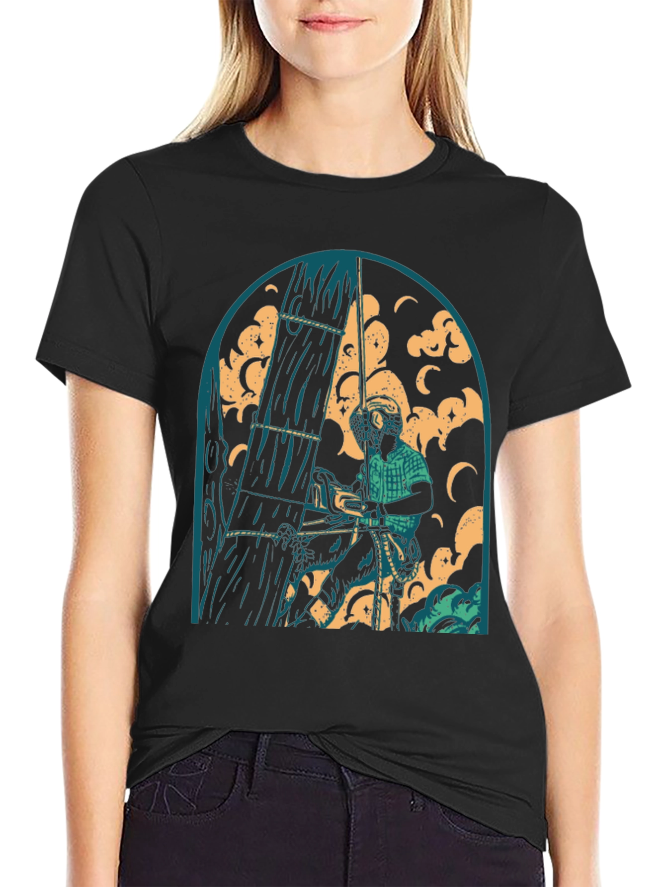 Arborist Tree Climber Graphic Tee