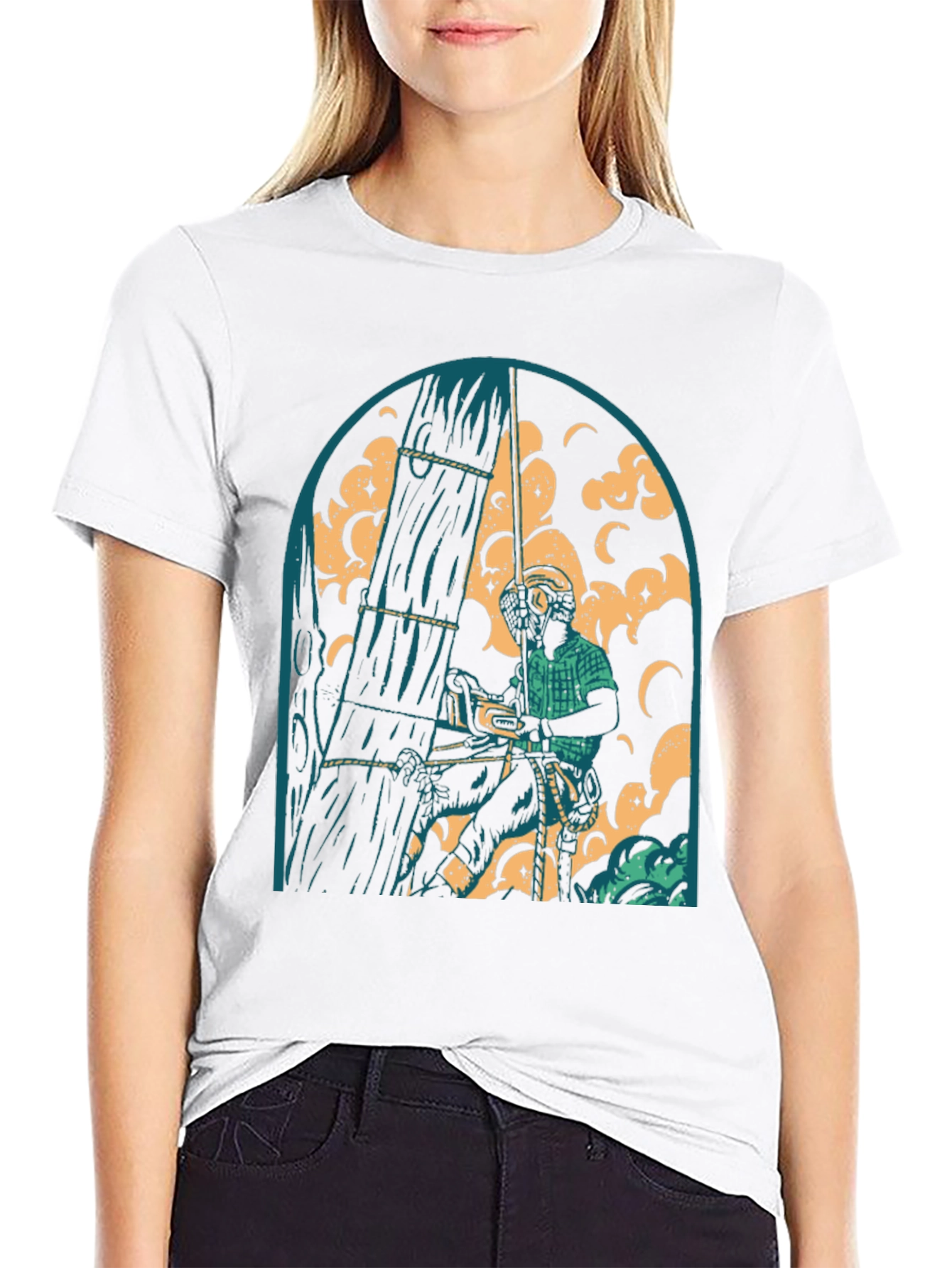 Arborist Tree Climber Graphic Tee