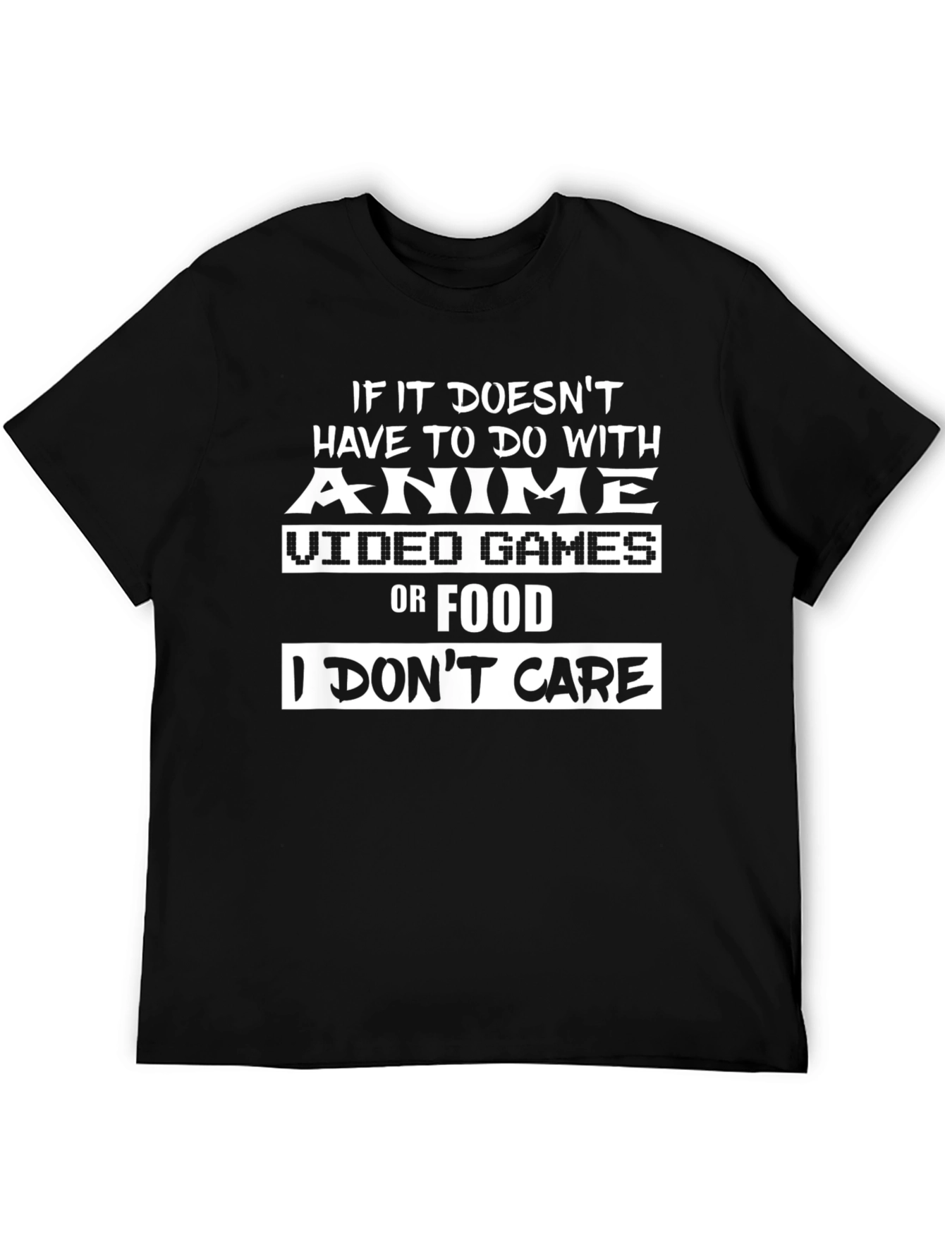 Anime Video Games Food T-Shirt