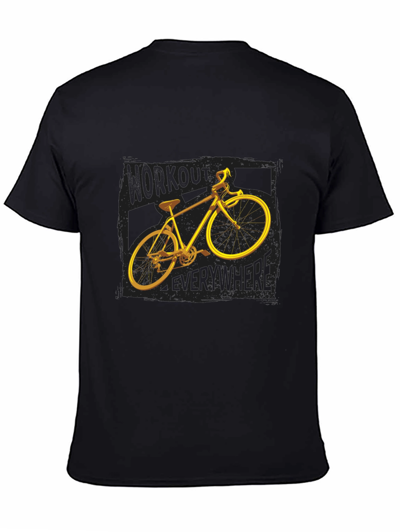 Workout Everywhere Bike Graphic Tee