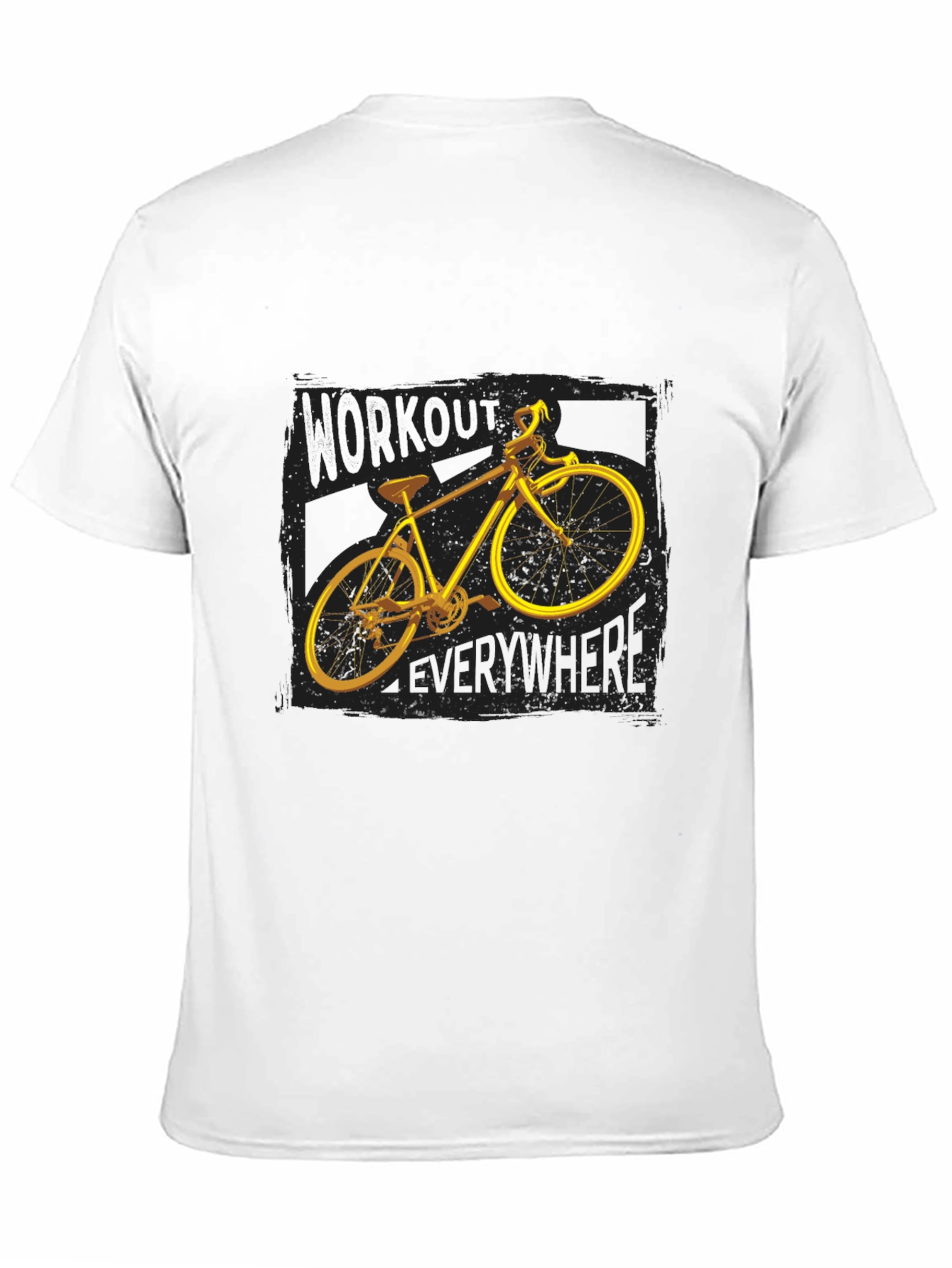 Workout Everywhere Bike Graphic Tee