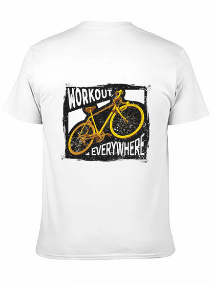 Workout Everywhere Bike Graphic Tee