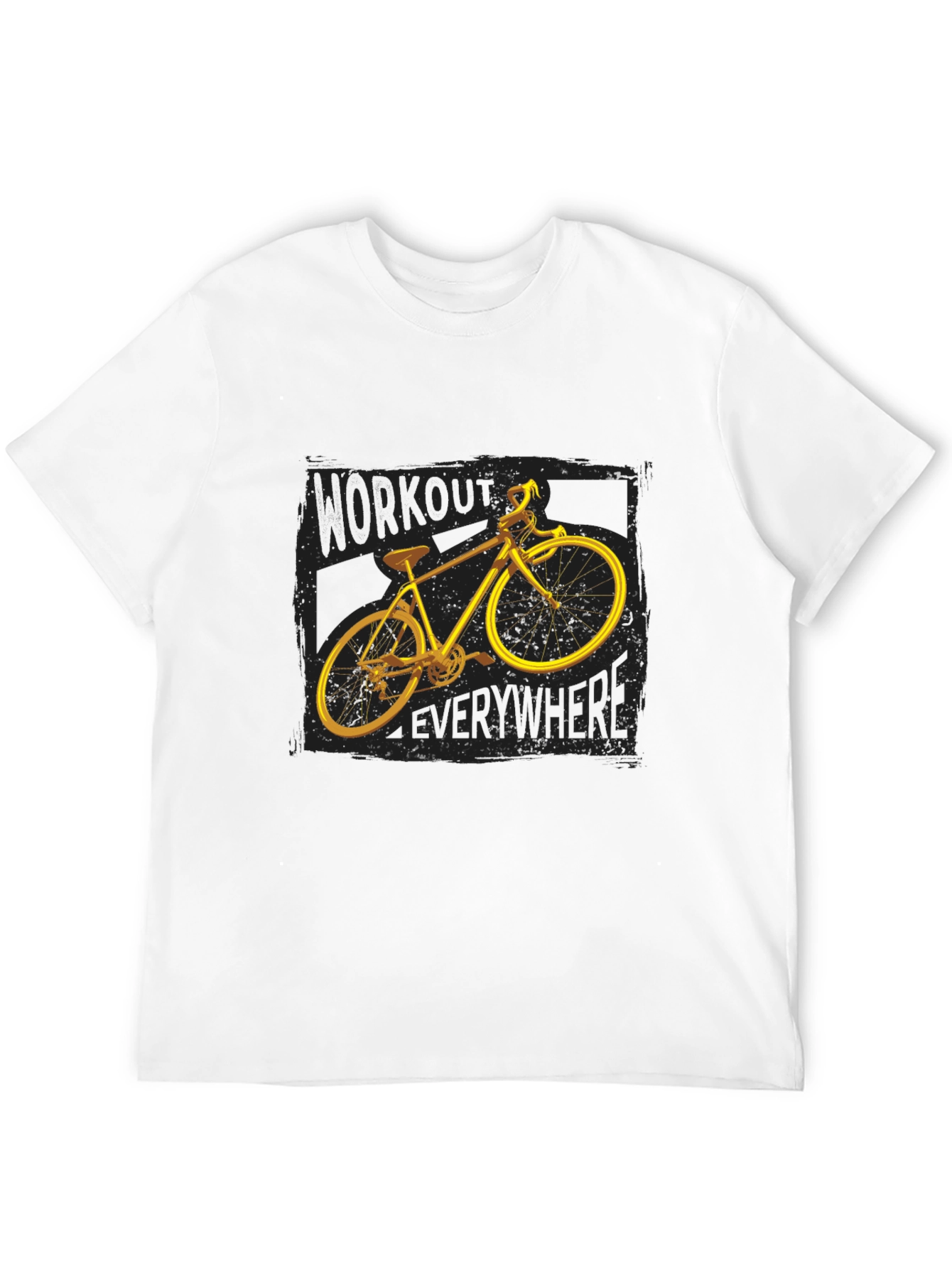 Workout Everywhere Bike Graphic Tee