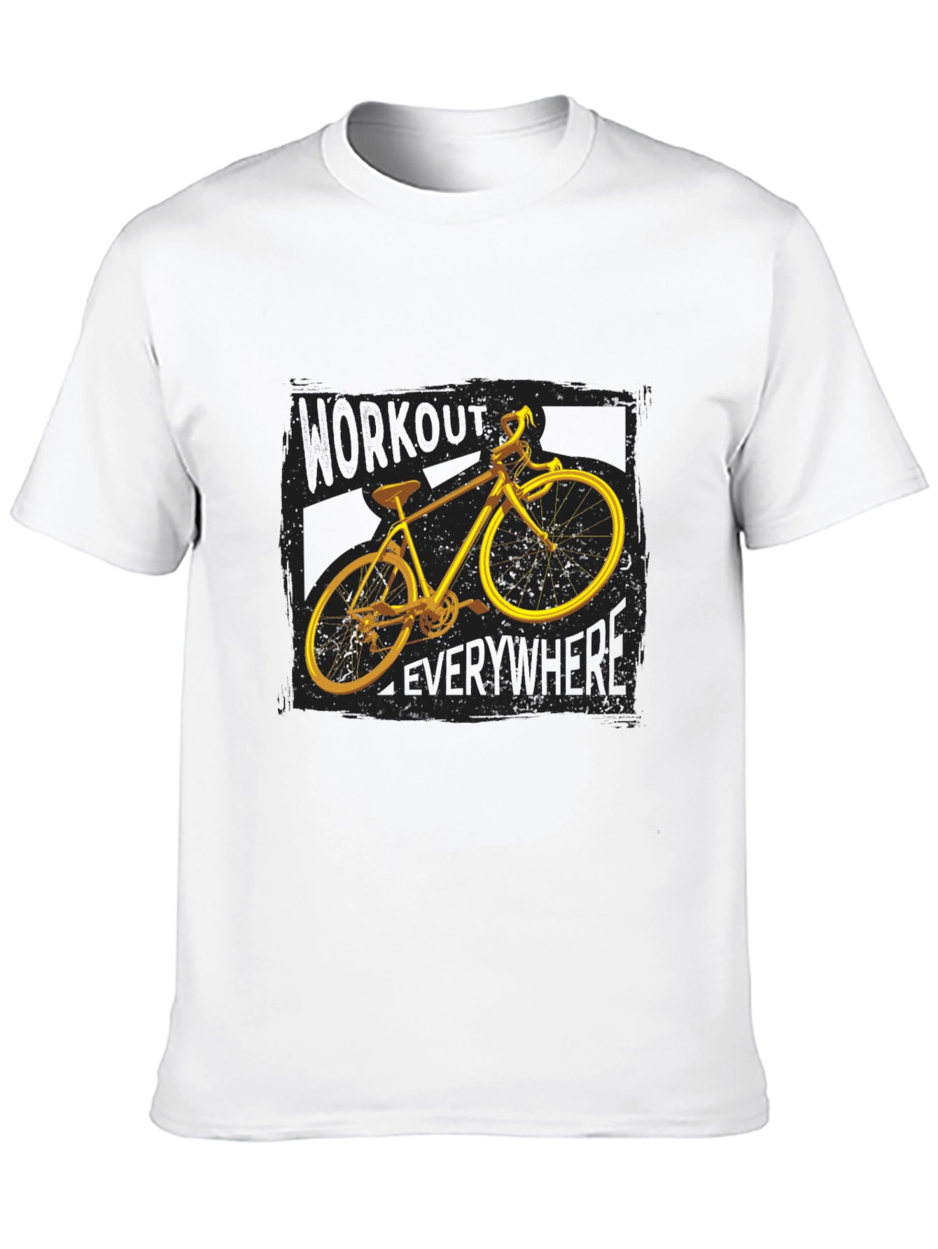 Workout Everywhere Bike Graphic Tee