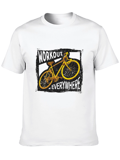 Workout Everywhere Bike Graphic Tee