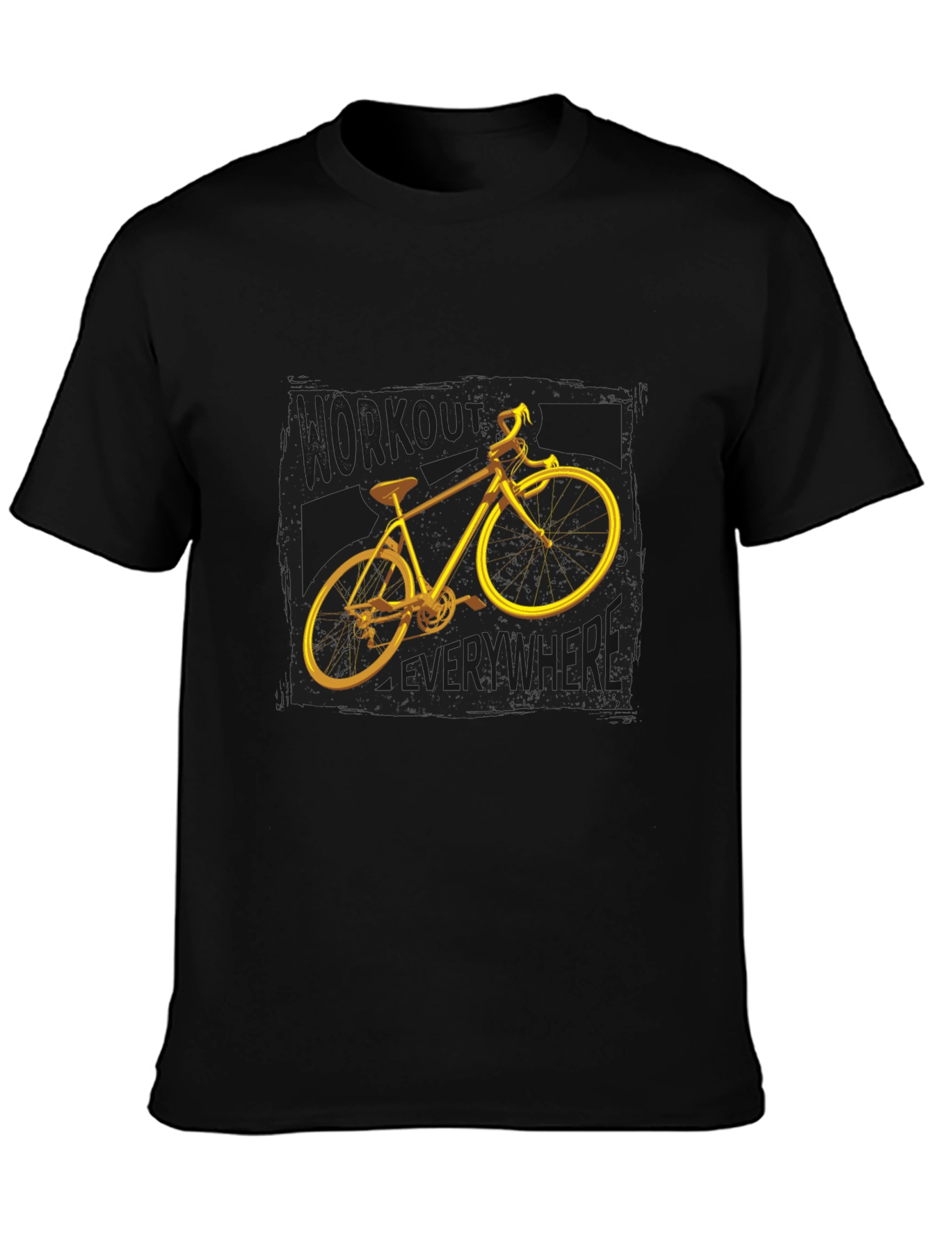 Workout Everywhere Bike Graphic Tee