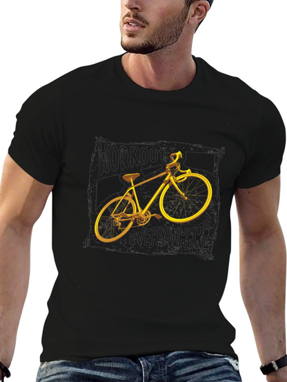 Workout Everywhere Bike Graphic Tee