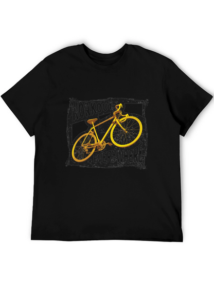 Workout Everywhere Bike Graphic Tee