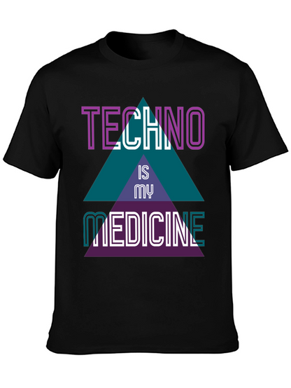 Techno is My Medicine Graphic Tee