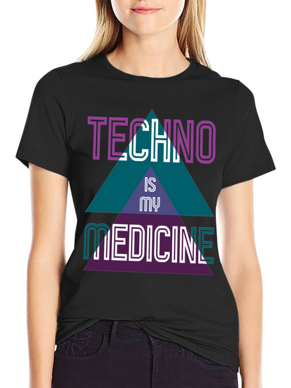 Techno is My Medicine Graphic Tee