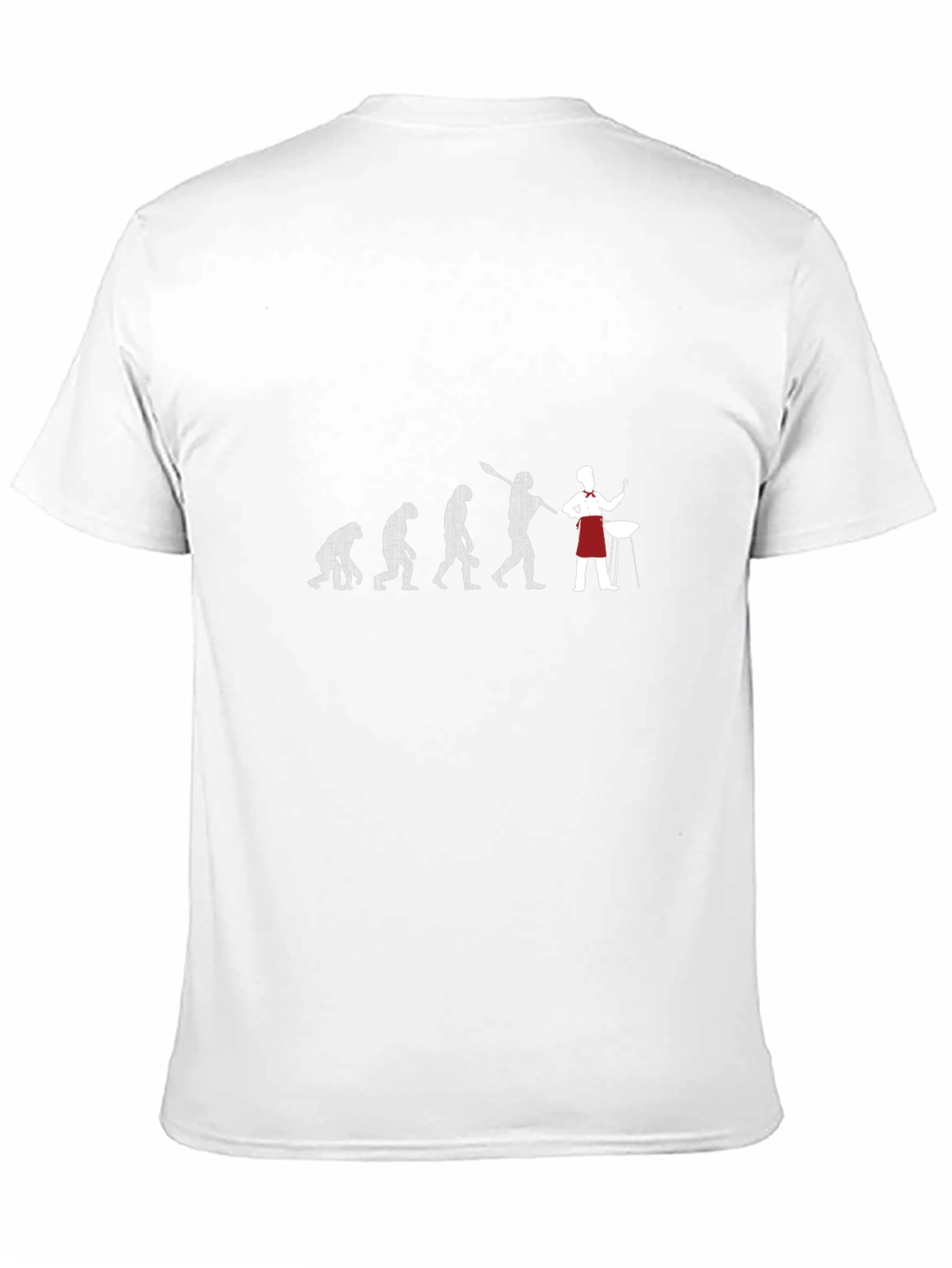Evolution of BBQ Black T-Shirt