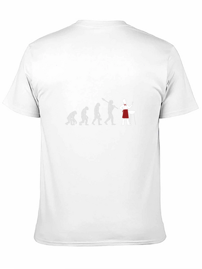 Evolution of BBQ Black T-Shirt