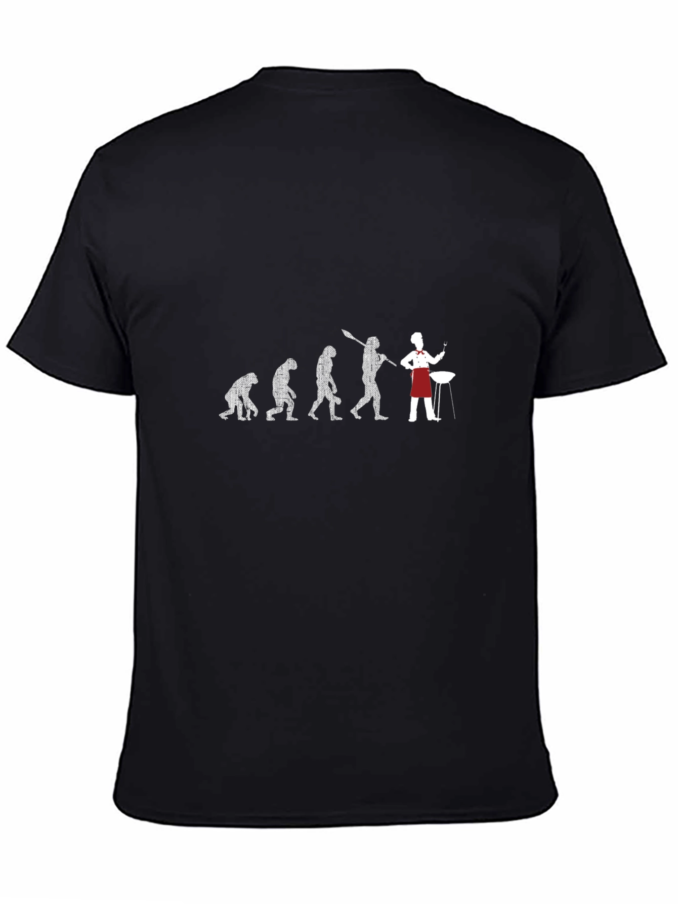 Evolution of BBQ Black T-Shirt