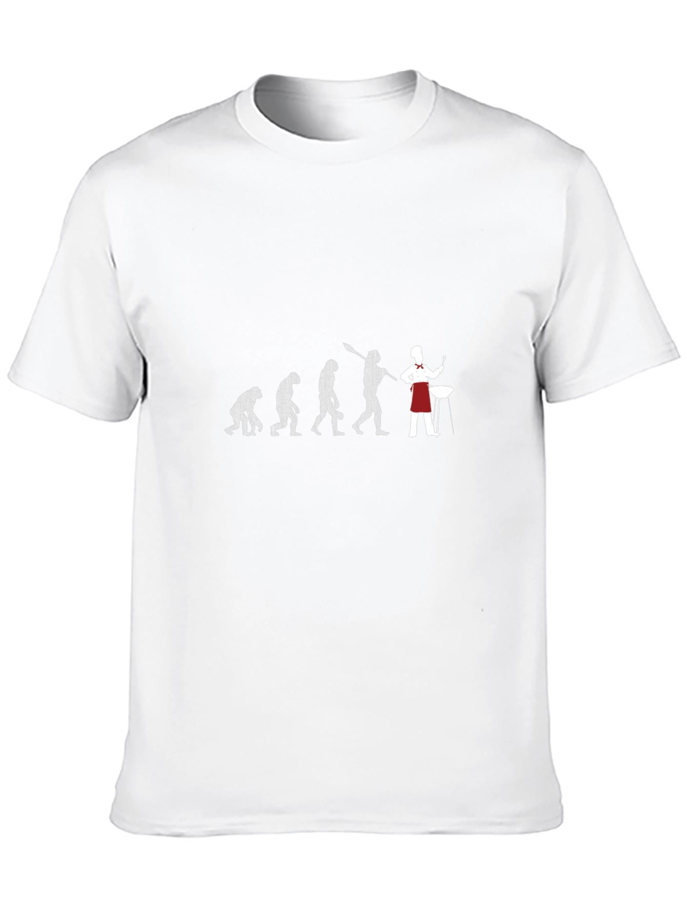 Evolution of BBQ Black T-Shirt