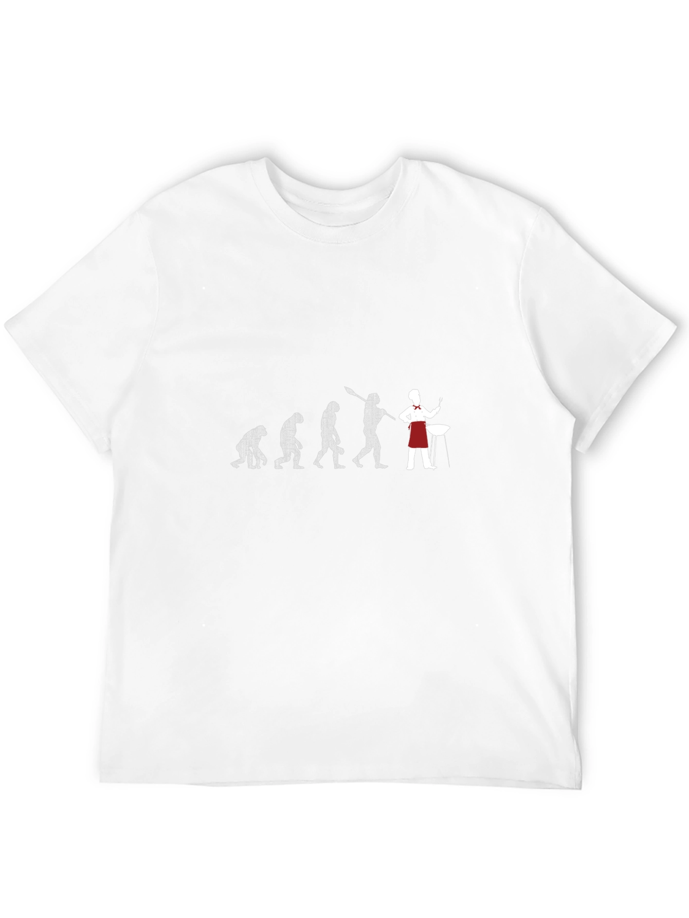 Evolution of BBQ Black T-Shirt