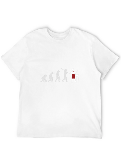 Evolution of BBQ Black T-Shirt
