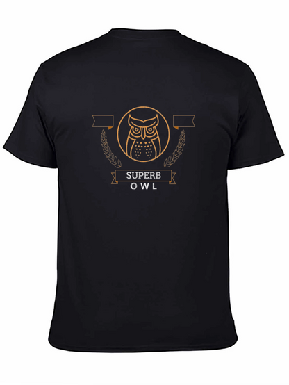 Superb Owl Black T-Shirt