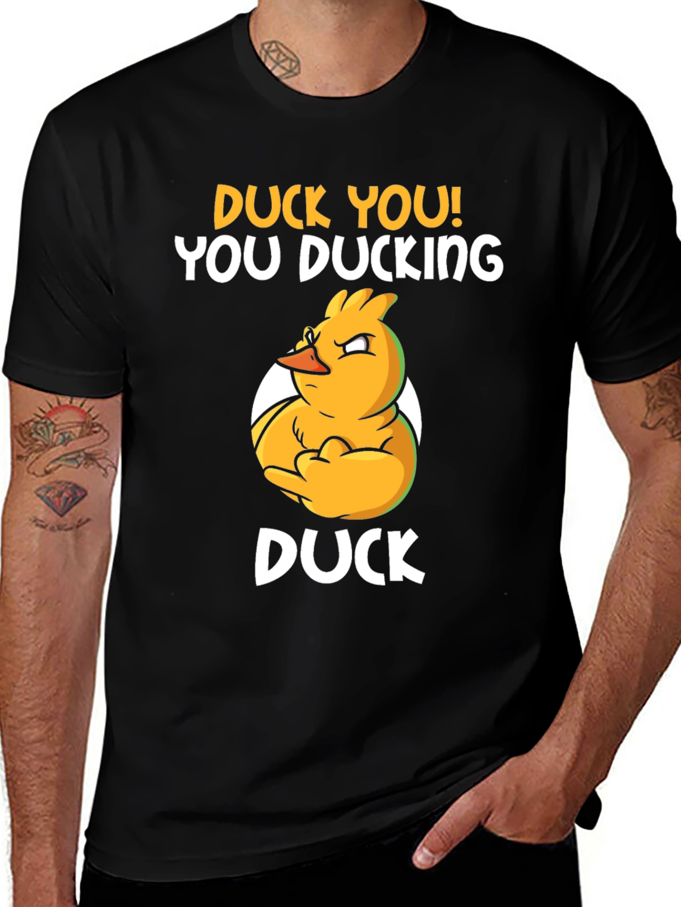 Duck You! Funny Graphic T-Shirt