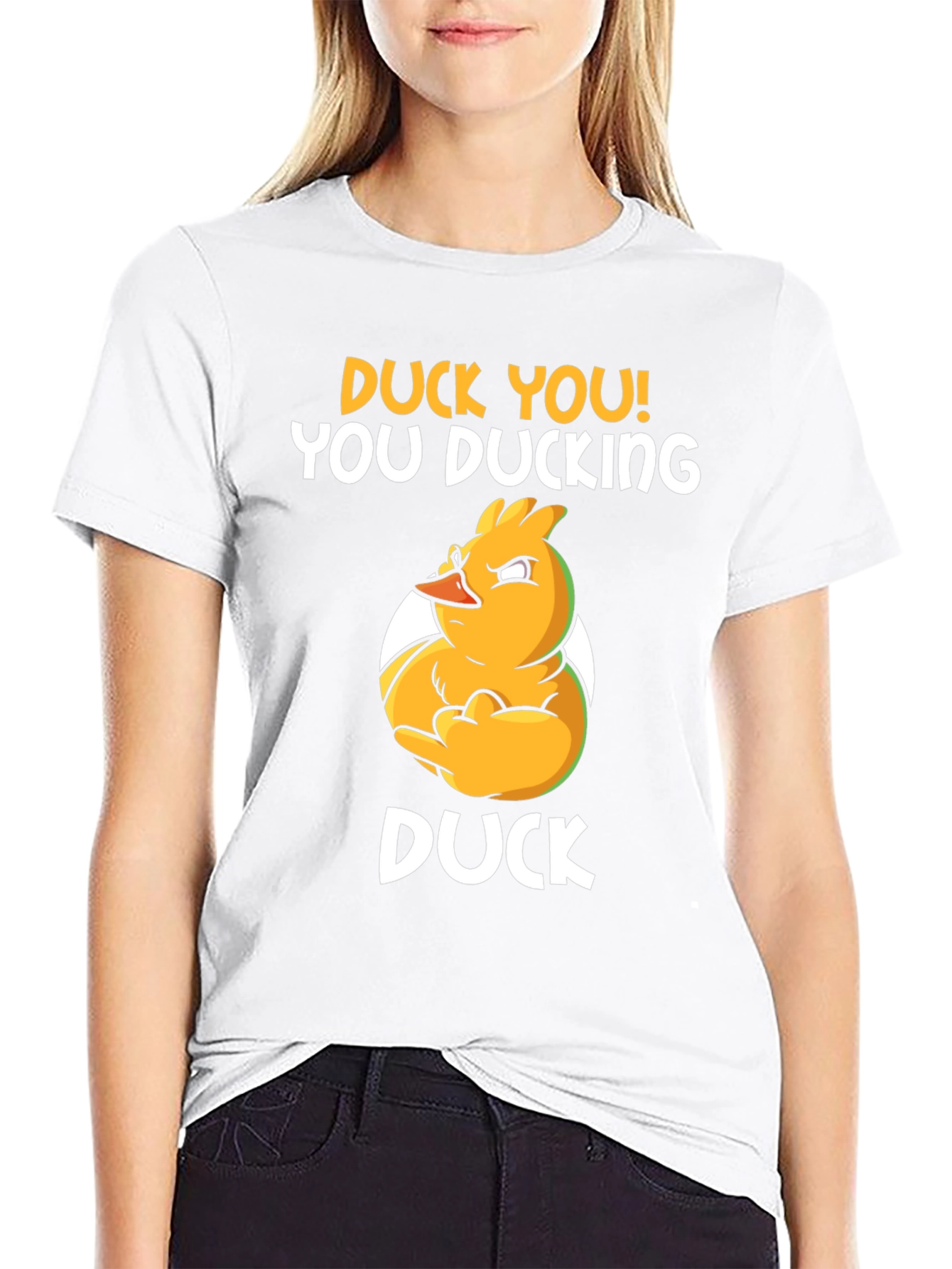 Duck You! Funny Graphic T-Shirt
