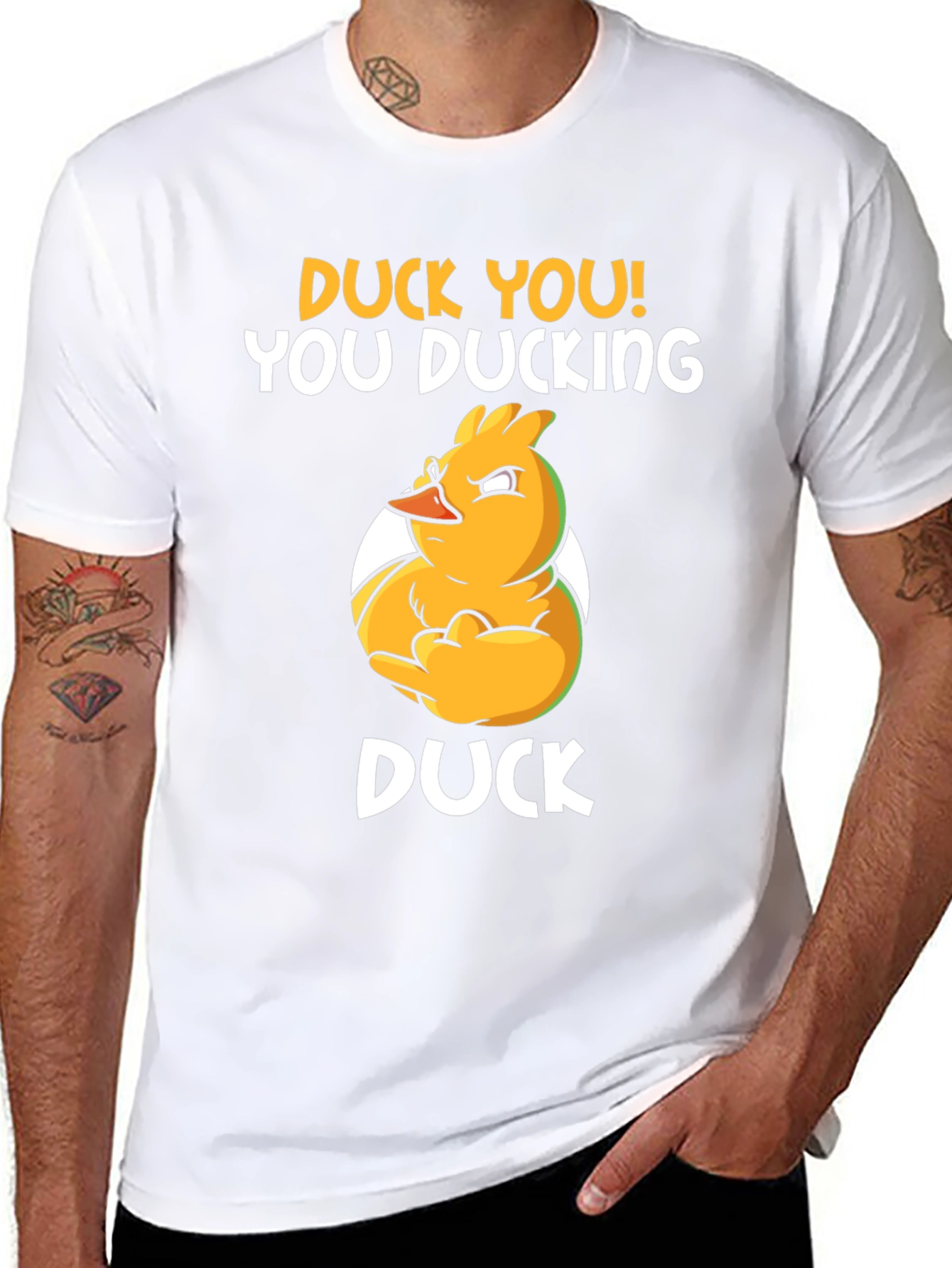 Duck You! Funny Graphic T-Shirt