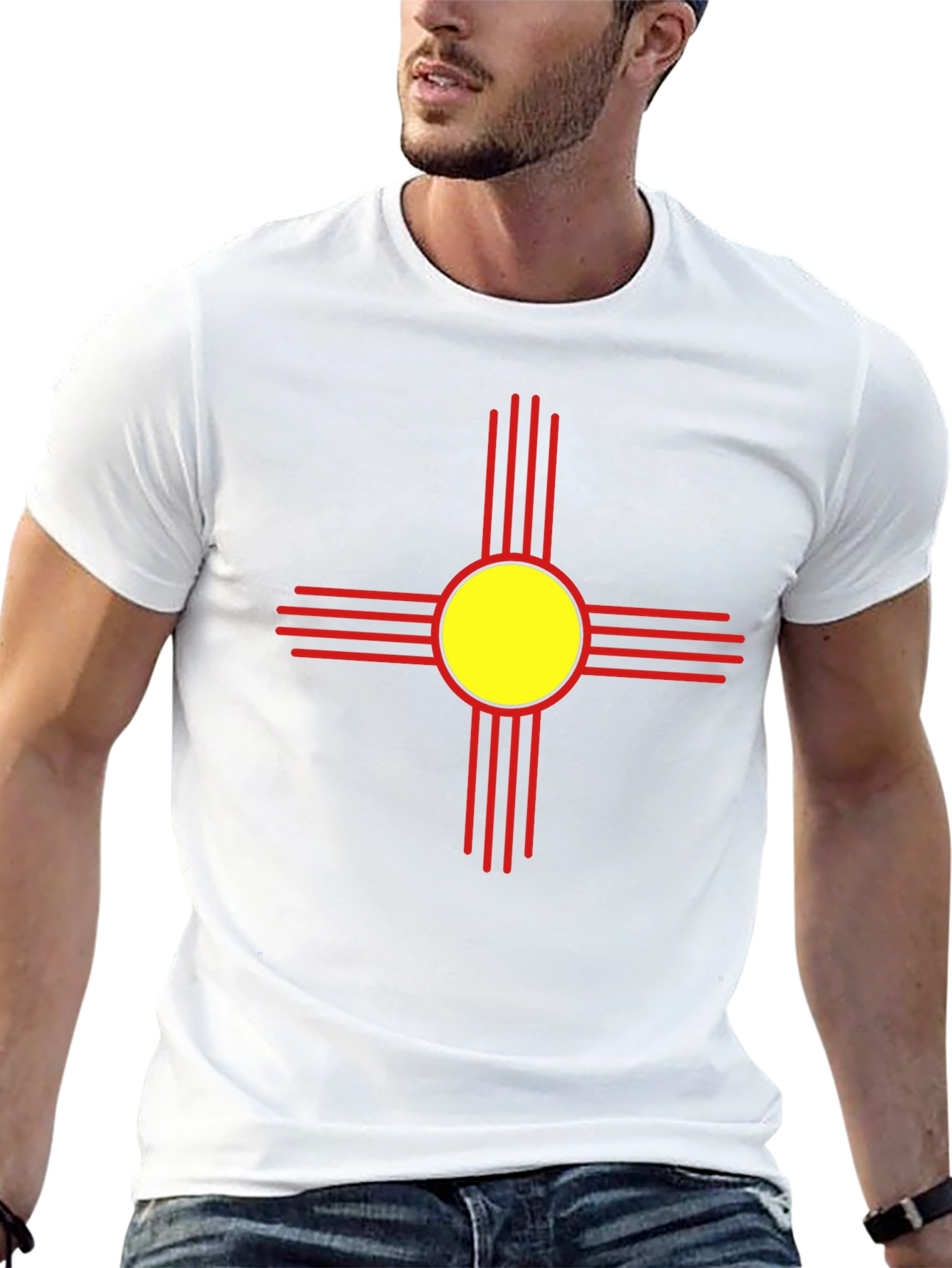 Zia Symbol T-Shirt - New Mexico Sun Tee