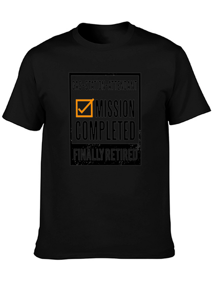 Gas Station Attendant Retirement T-Shirt