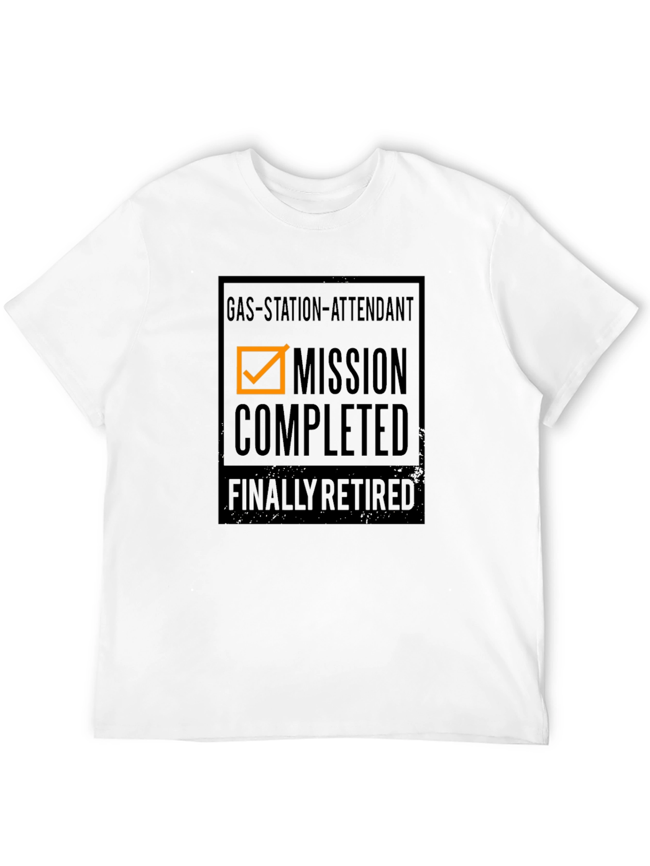 Gas Station Attendant Retirement T-Shirt