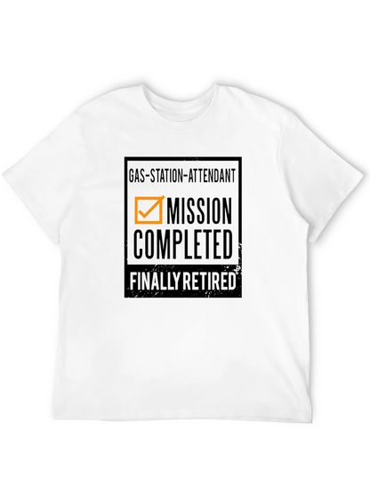 Gas Station Attendant Retirement T-Shirt