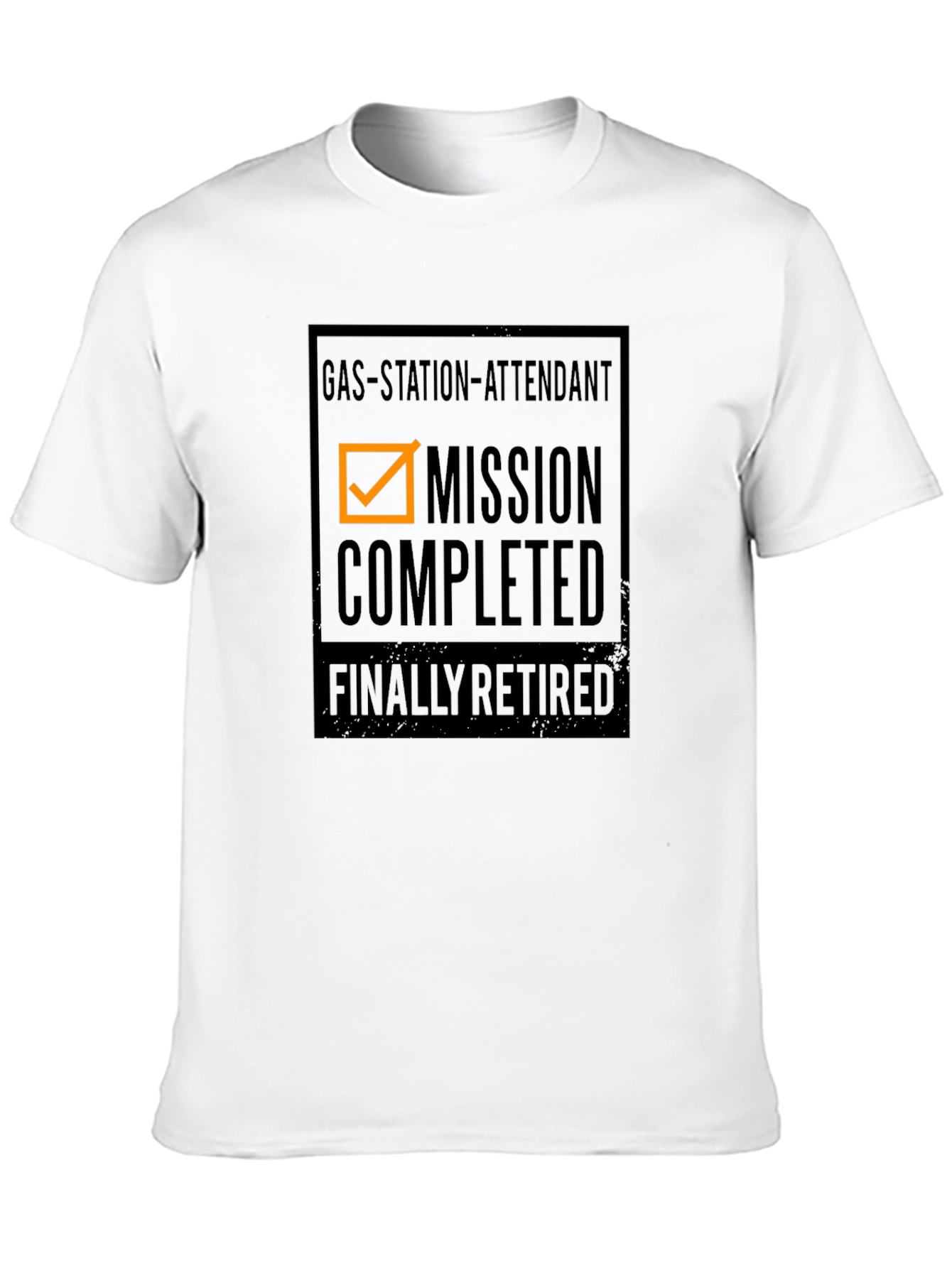 Gas Station Attendant Retirement T-Shirt