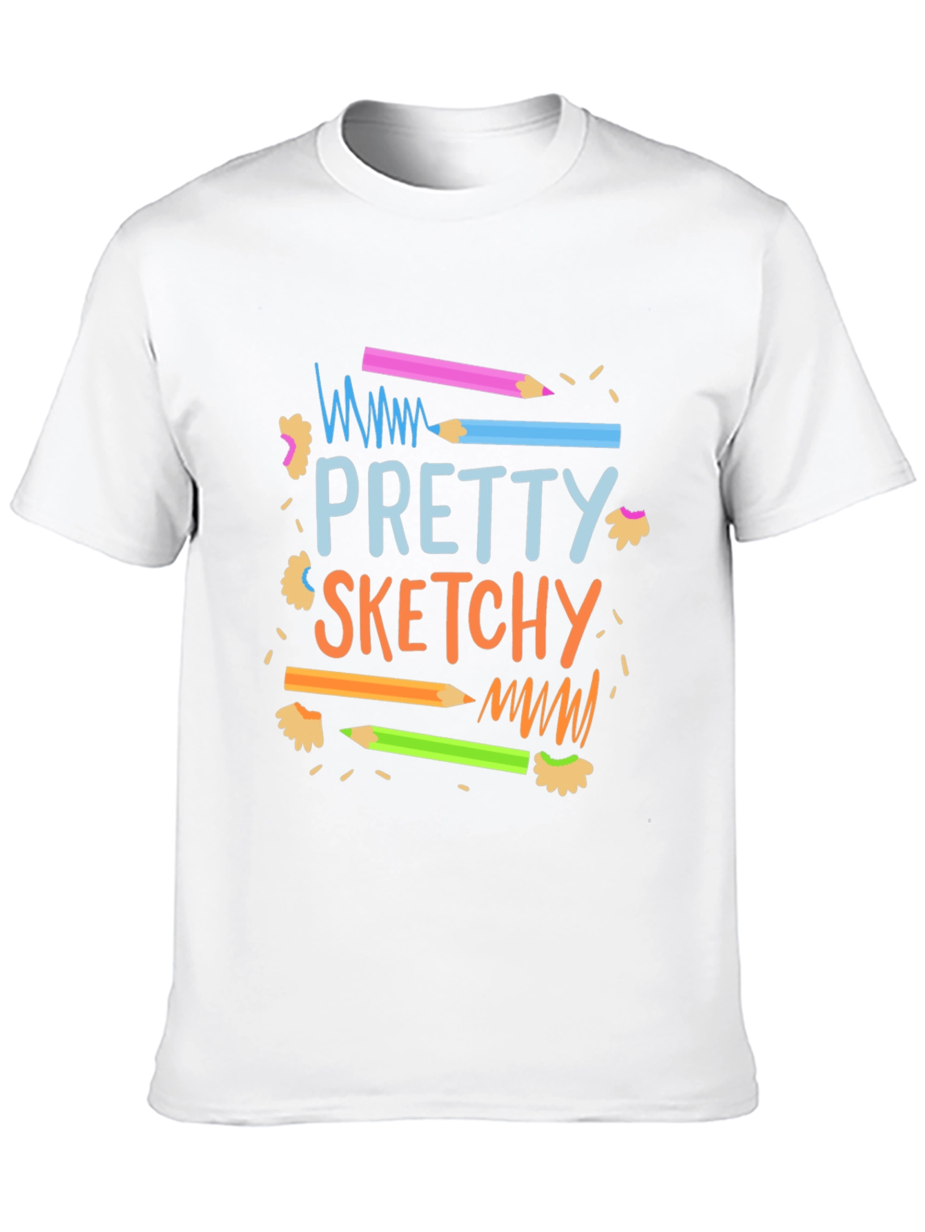 Pretty Sketchy Graphic T-Shirt - Unisex
