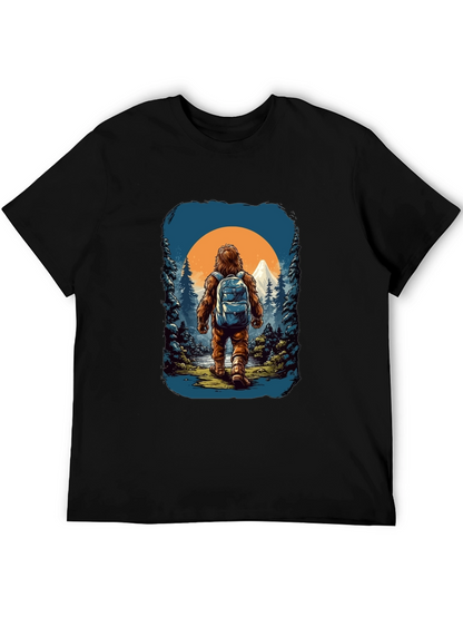 Sasquatch Hiker Graphic Tee - Adventure Awaits!
