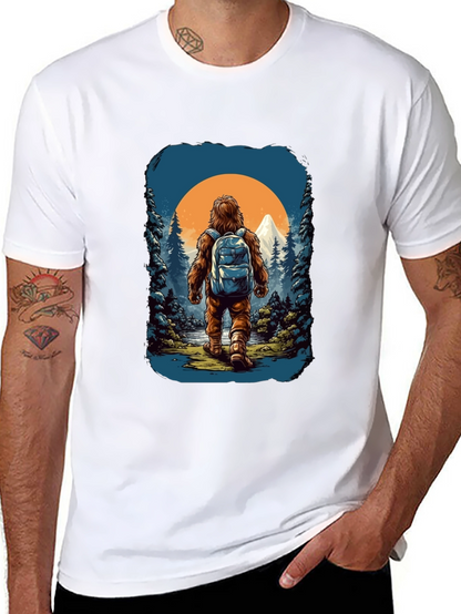 Sasquatch Hiker Graphic Tee - Adventure Awaits!