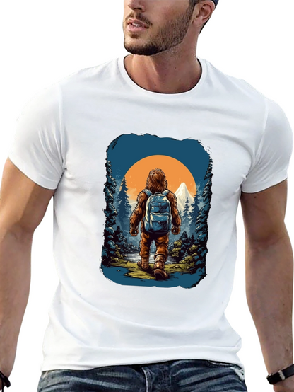 Sasquatch Hiker Graphic Tee - Adventure Awaits!