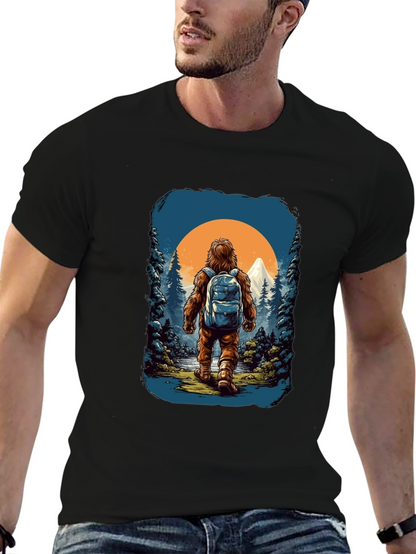Sasquatch Hiker Graphic Tee - Adventure Awaits!