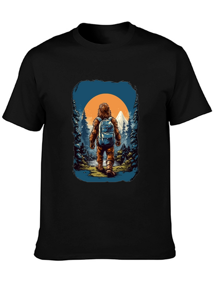 Sasquatch Hiker Graphic Tee - Adventure Awaits!