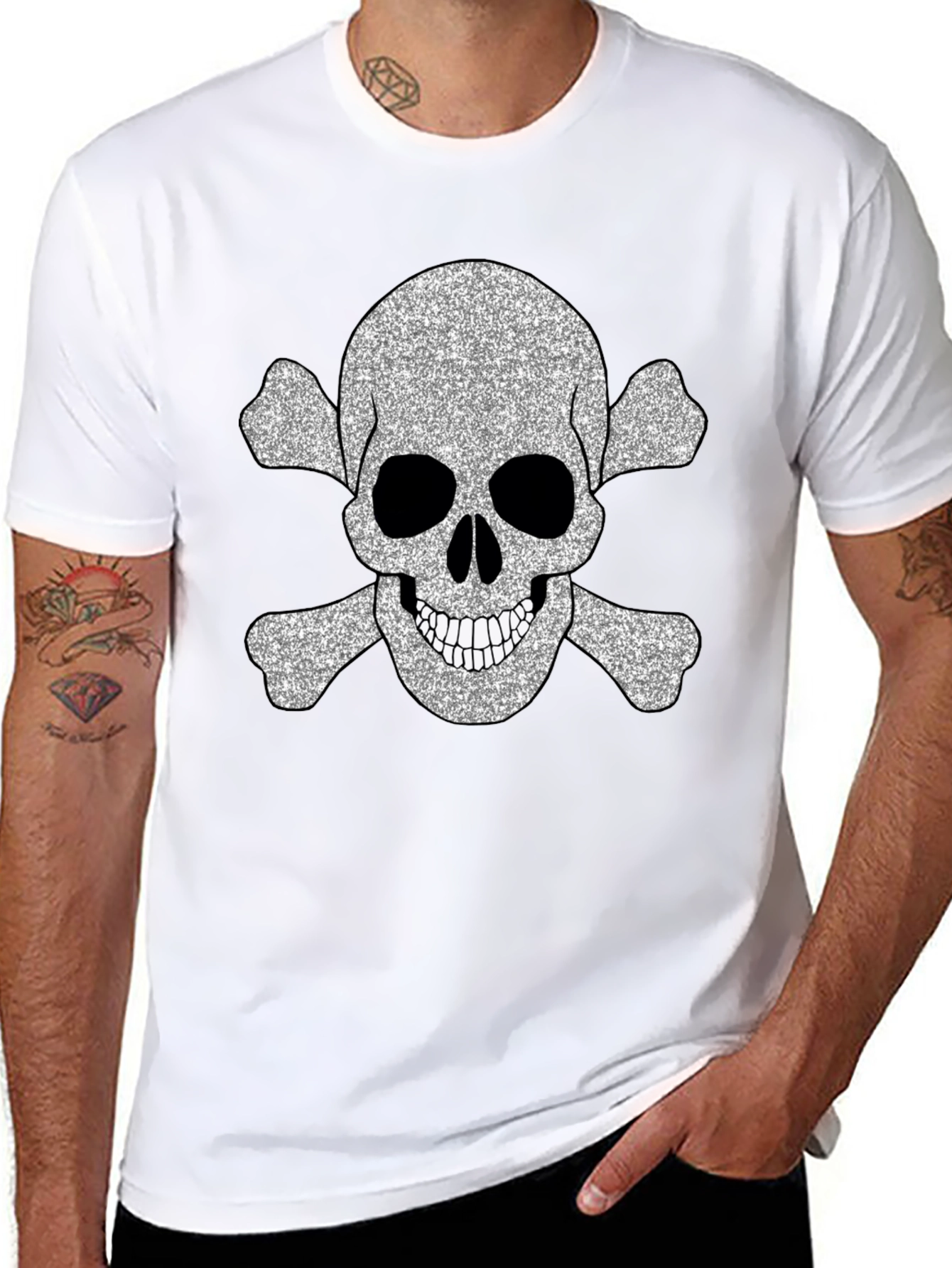 Skull & Crossbones T-Shirt - Graphic Tee