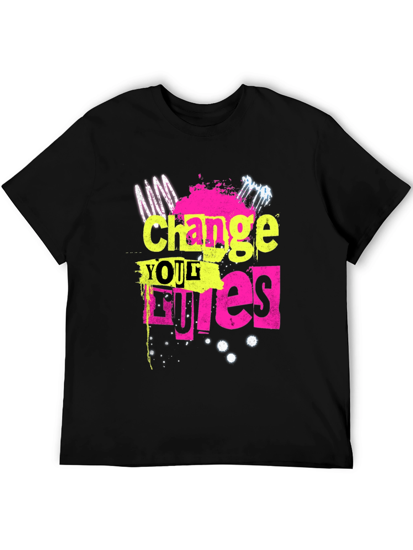 Change Your Rules Graphic Tee - Bold & Edgy