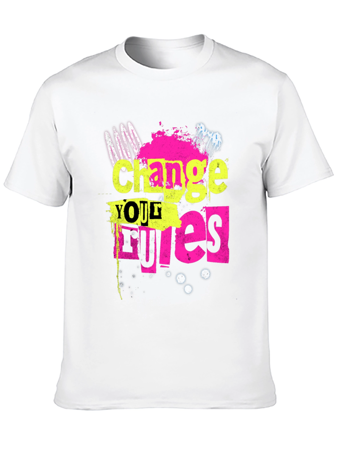 Change Your Rules Graphic Tee - Bold & Edgy