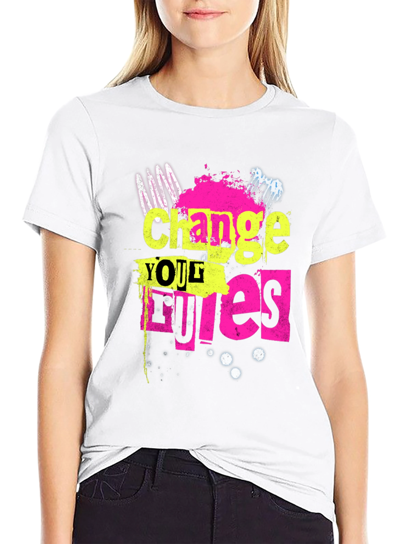 Change Your Rules Graphic Tee - Bold & Edgy