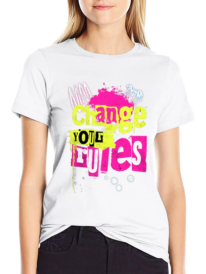 Change Your Rules Graphic Tee - Bold & Edgy