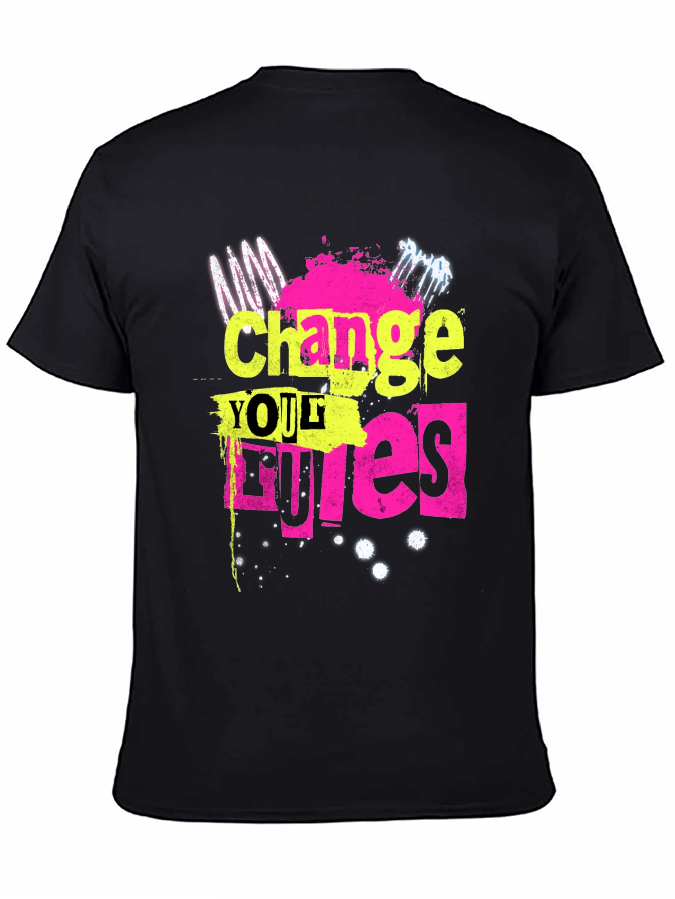 Change Your Rules Graphic Tee - Bold & Edgy