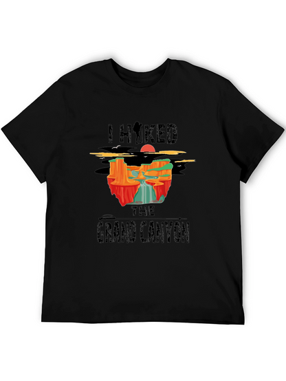 I Hiked The Grand Canyon Black T-Shirt